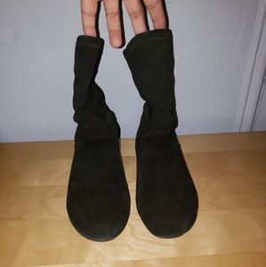 Nine West slouchy booties
